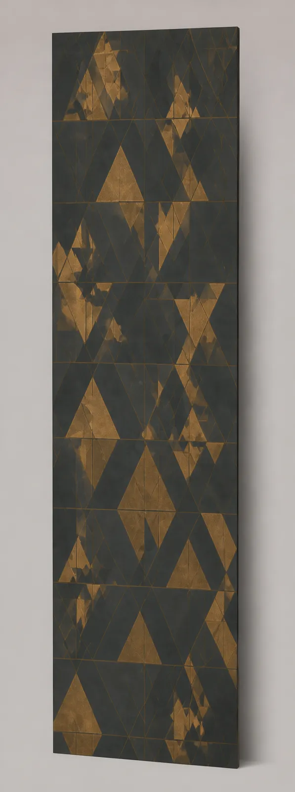 Wandpaneel Golden Mosaic als einzelnes Paneel